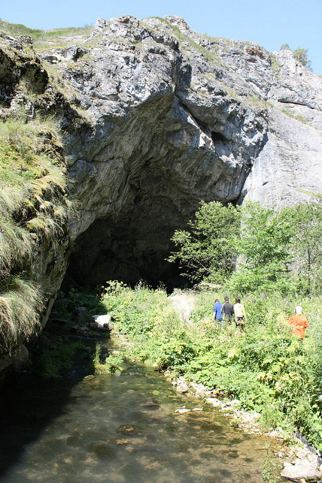 Шульган-Таш, вход в пещеру