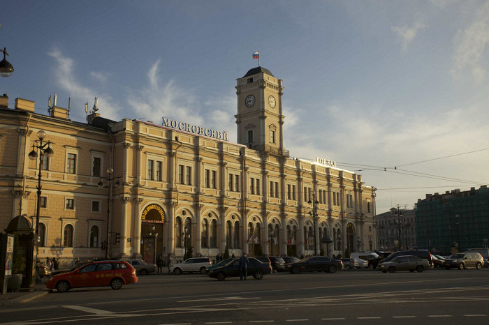 Московсий вокзал Санкт-Петербурга