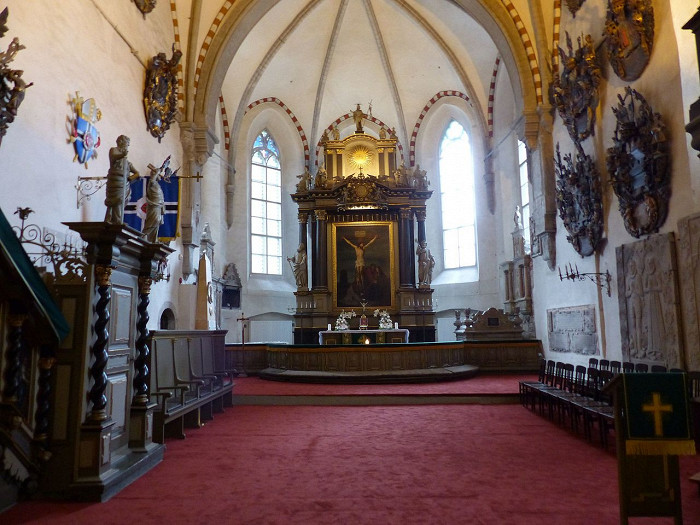 Домский собор в Таллине, интерьер