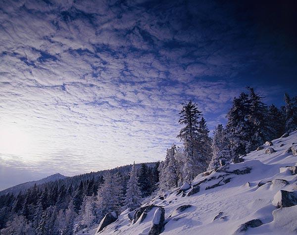 Зима в Танганае, Россия
