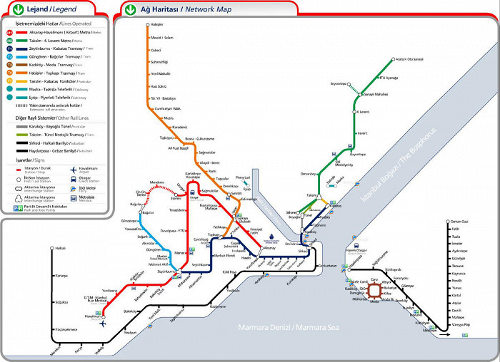 Трамвай т1 стамбул схема маршрута