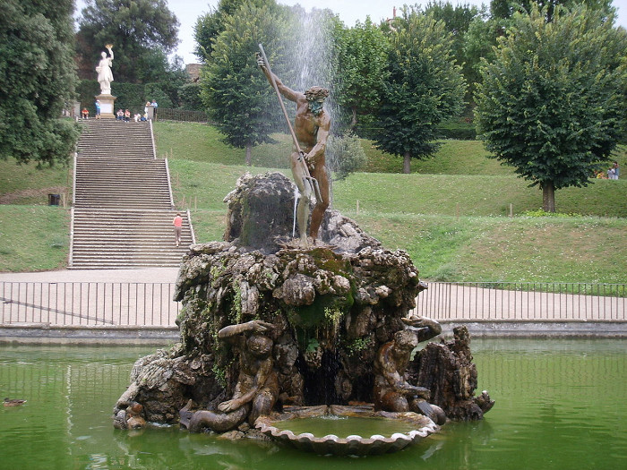 Сады Боболи, фонтан Тритона