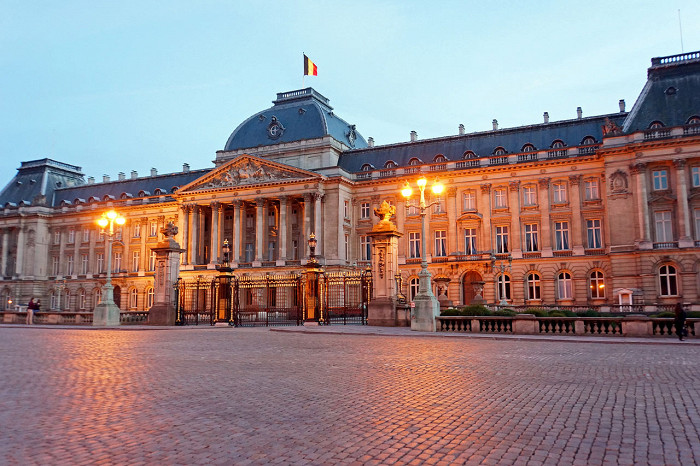 Королевский дворец в брюсселе фото