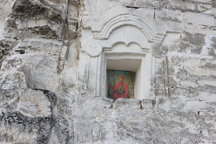 Церковь пещерная Сицилийской иконы Божией Матери в Дивногорье, фрагмент