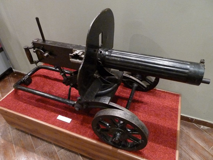 Орловский военно-исторический музей, пулемет образца 1910 года