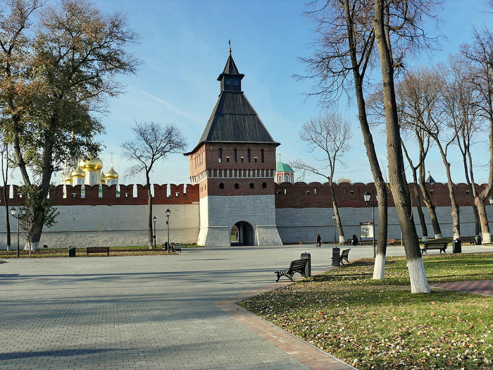 Башня Ивановских ворот Тульского кремля