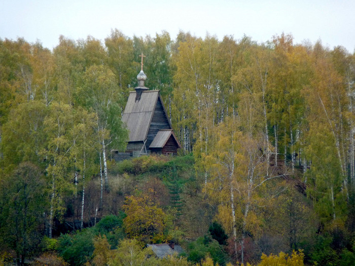 храм на горе левитана