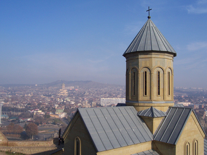 Храм Святого Георгия, Крепость Нарикала, Тбилиси