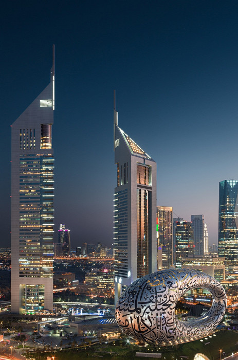 Jumeirah Emirates Towers, небоскребы в Дубаи