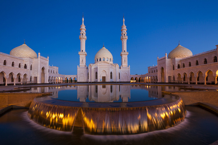 Белая Мечеть, вечер