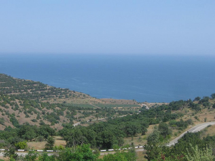 Вид на море, Крым