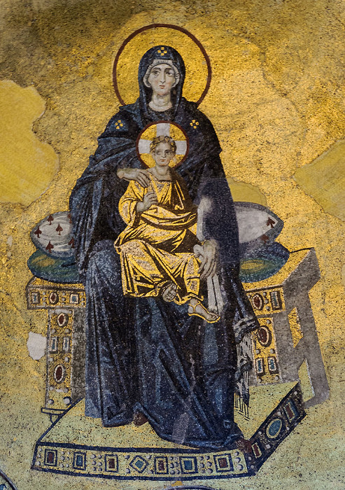 Собор Святой Софии, мозаичное изображение