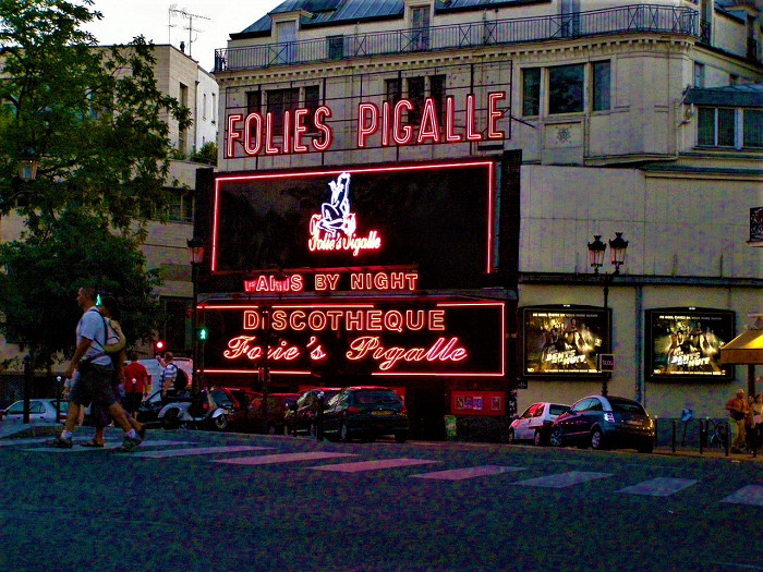 Площадь Пигаль, Монмартр, Париж