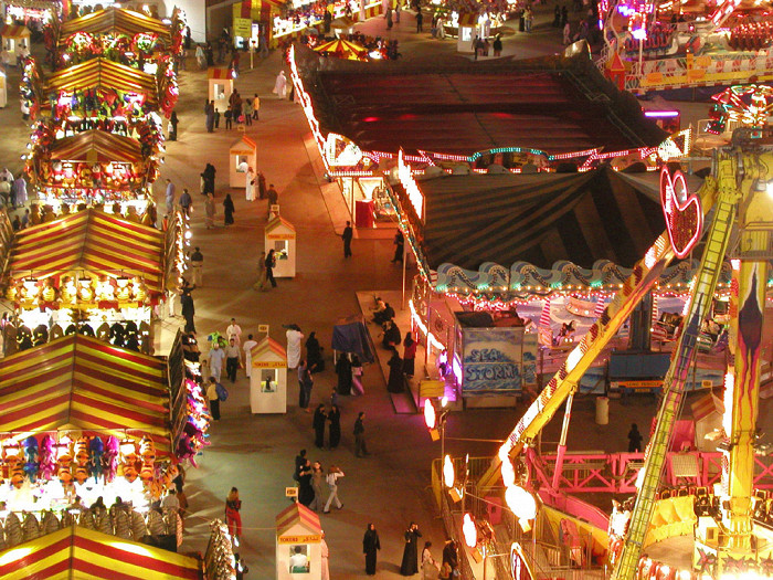 Торговая площадка фестиваля в Дубае