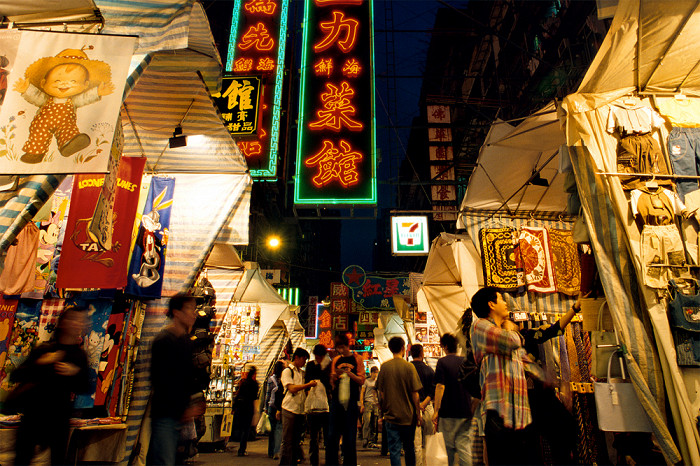 Мечта каждой девушки - женский рынок в Гонконге