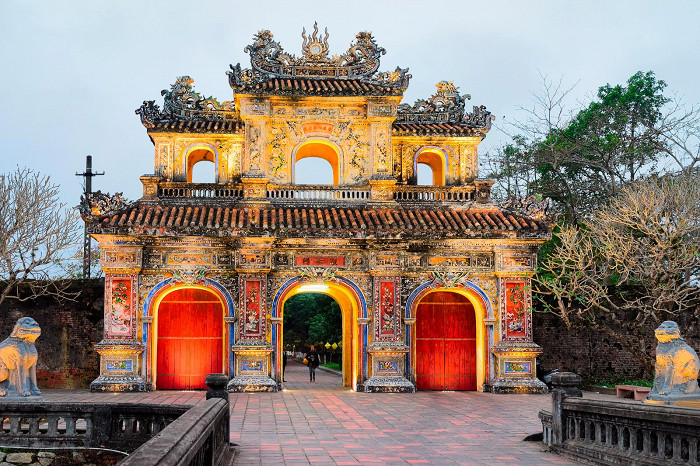 Ворота в цитадель Кинь-Тхань
