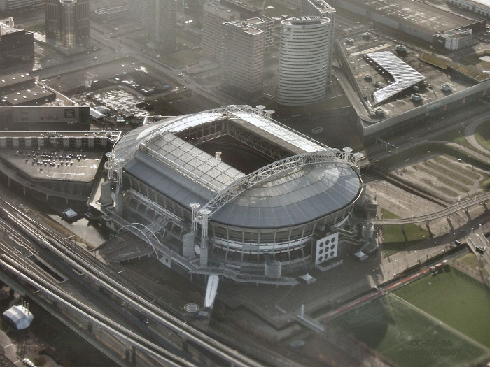Амстердам Арена, аэрофотография