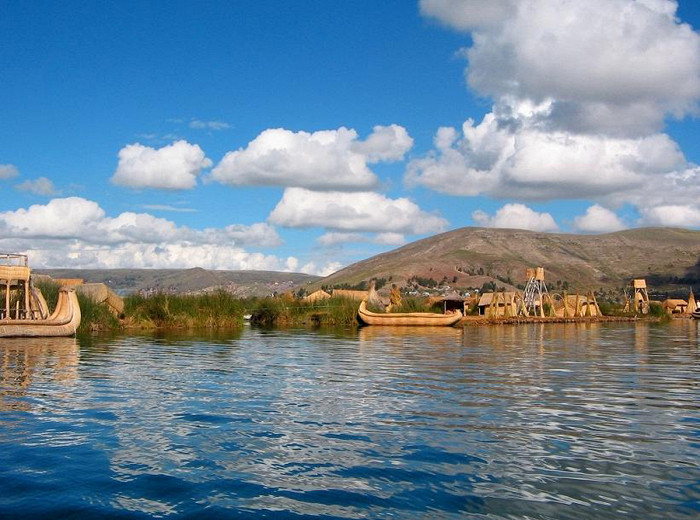 Озеро Титикака в Перу