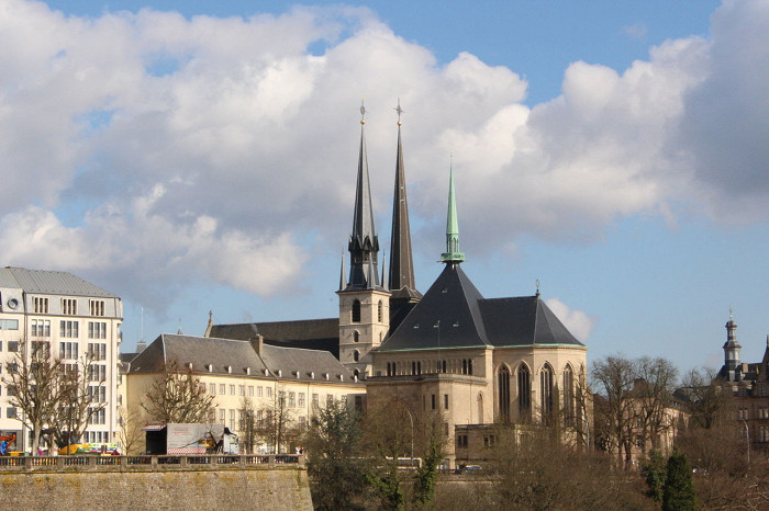 Собор Люксембургской Богоматери, панорама