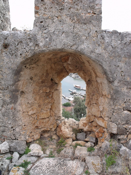 Древние руины, Кекова, Турция