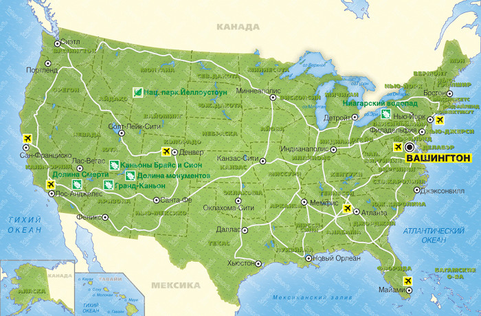 Картинки территории сша
