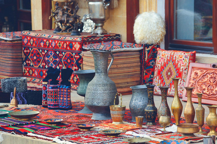 Сувенирная лавка в Баку