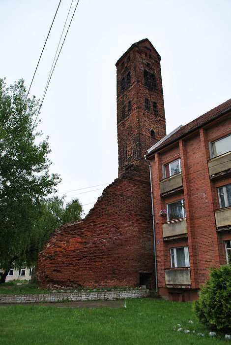 Замок рагнит в немане старые фото