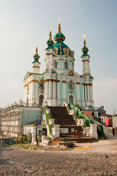 Андреевская Церковь.Фасад.