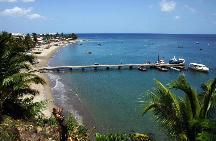 Панорама берегов Гренады