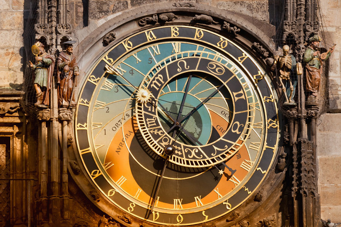 Пражские астрономические часы Орлой
