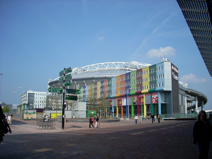 Вид на стадион Амстердам Арена