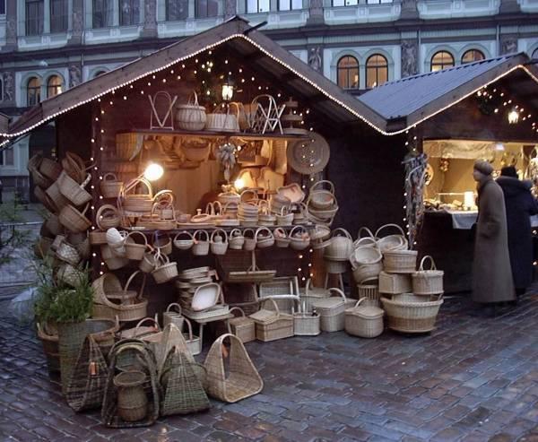 Рождественский рынок в Риге