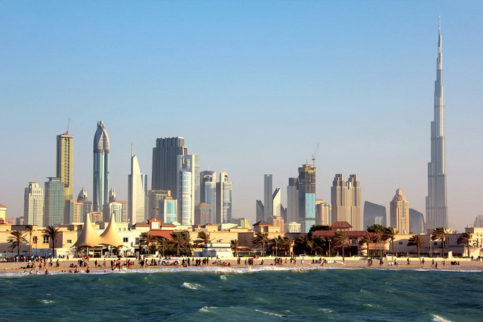 Даунтаун Дубай и знаменитая Бурдж-Халифа, ОАЭ