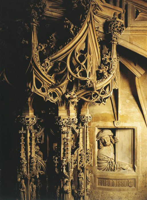 Интерьер собора Святого Стефана в Вене, Австрия
