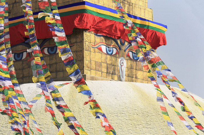 Глаза Боднатха, Катманду