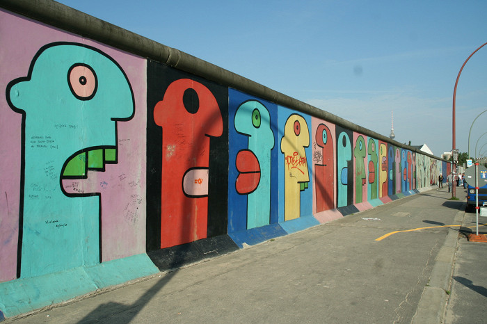 Фрагмент Берлинской стены