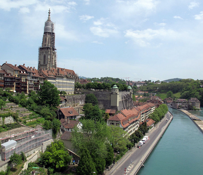 Город берн швейцария фото