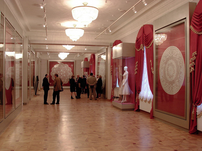 Музей кружева в Вологде, один из залов