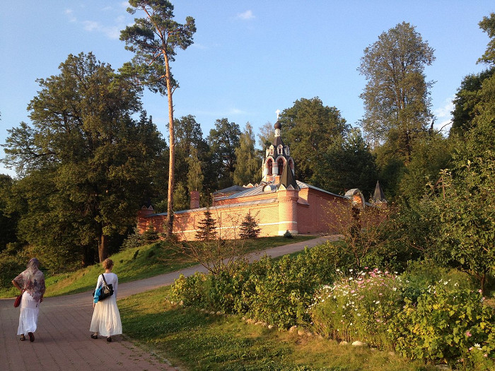 Вид на Саввинский скит, Звенигород