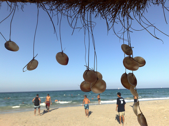 На пляже Махдии, Тунис