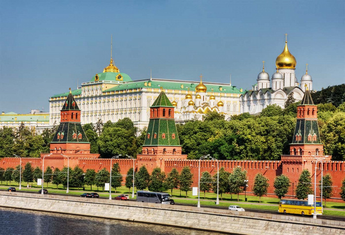 Стены московского Кремля