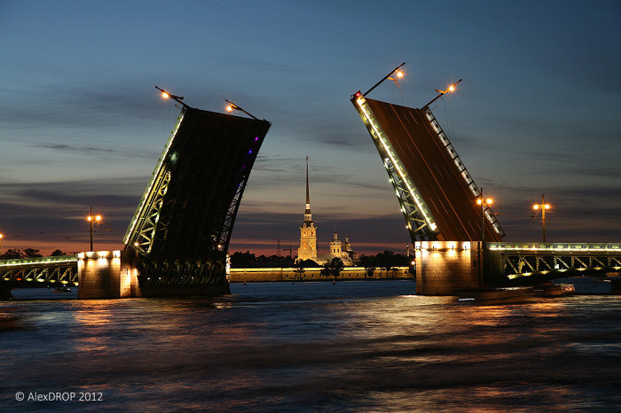 Дворцовый мост в Санкт-Петербурге 3