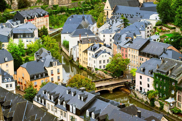 Чудесный вид на Люксембург