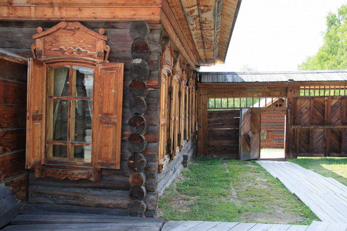Дом в музее Тальцы, Иркутск