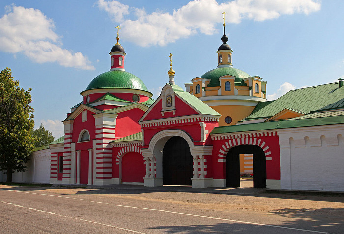Аносин Борисоглебский монастырь, вход