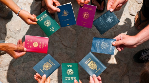 Цвета паспортов