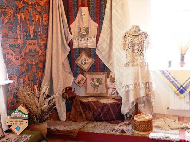 Музей льна и бересты в Костроме экспозиции, адрес