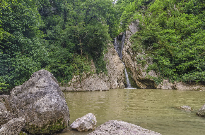 Агурские водопады, Сочи