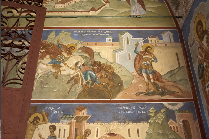 Фрески, Никитский монастырь, Переславль-Залесский