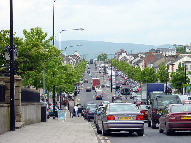 Главная улица Кукстауна, Северная Ирландия